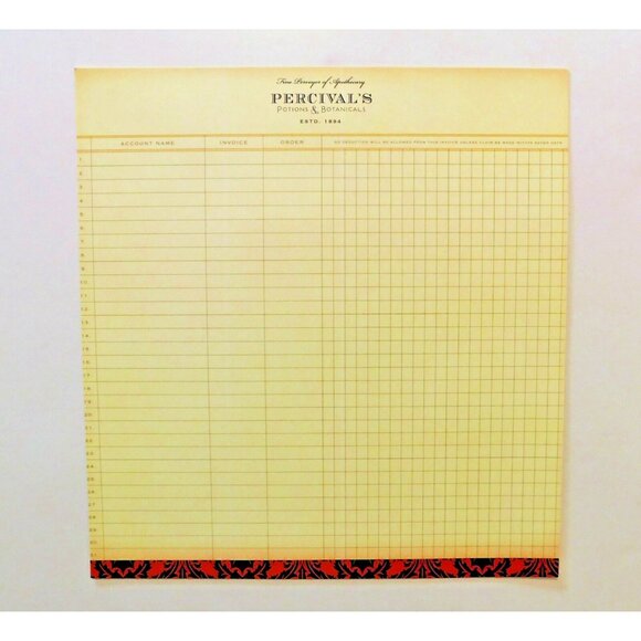 Halloween Journal Scrapbook Cardstock Pack 12x12 Spider Web Potions Bats 12 Pgs - Picture 12 of 13